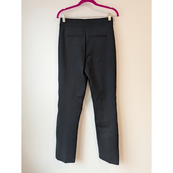 SPANX PerfectFit Ponte Slim Straight Pant in Black - Picture 6 of 8